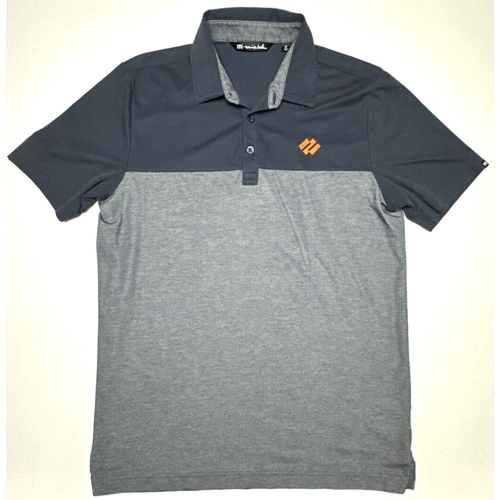 Travis Mathew Polo Short Sleeve Shirt Mens Size M Golf